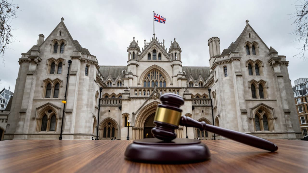 High Court of Justice London exterior with gavel symbolizing the extradition ruling.