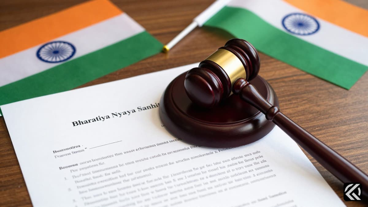 Wooden gavel on legal document with Indian flag symbolizing justice process.