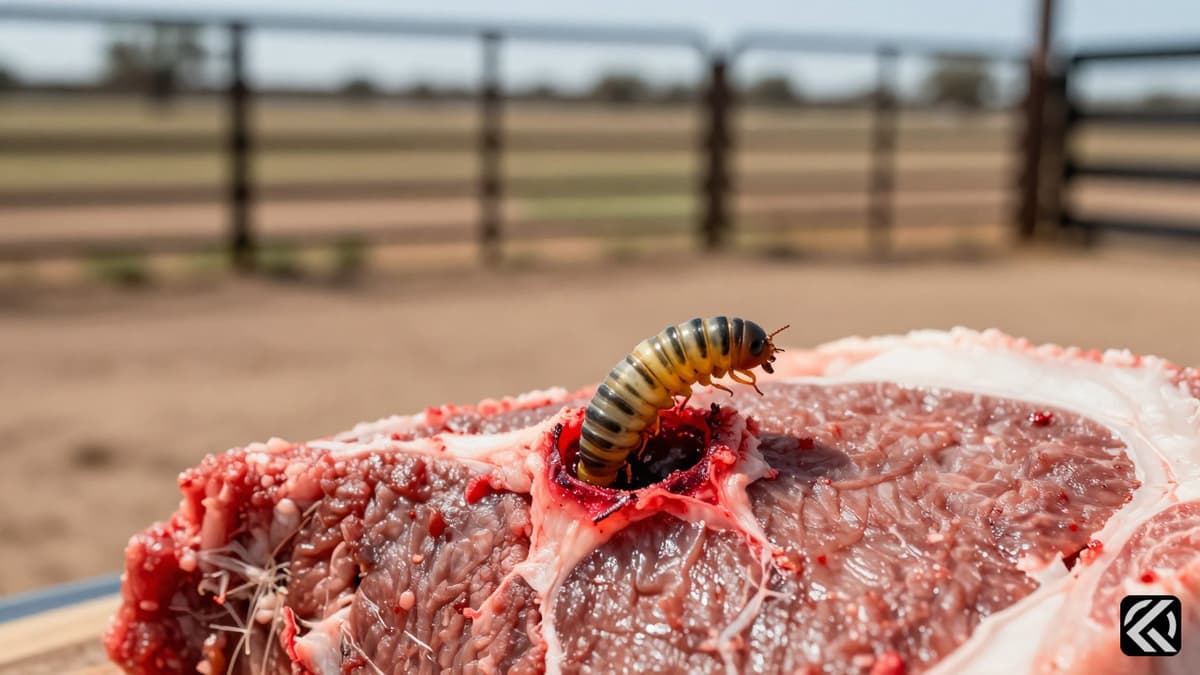New World Screwworm Found in Texas Calf After Six Decades