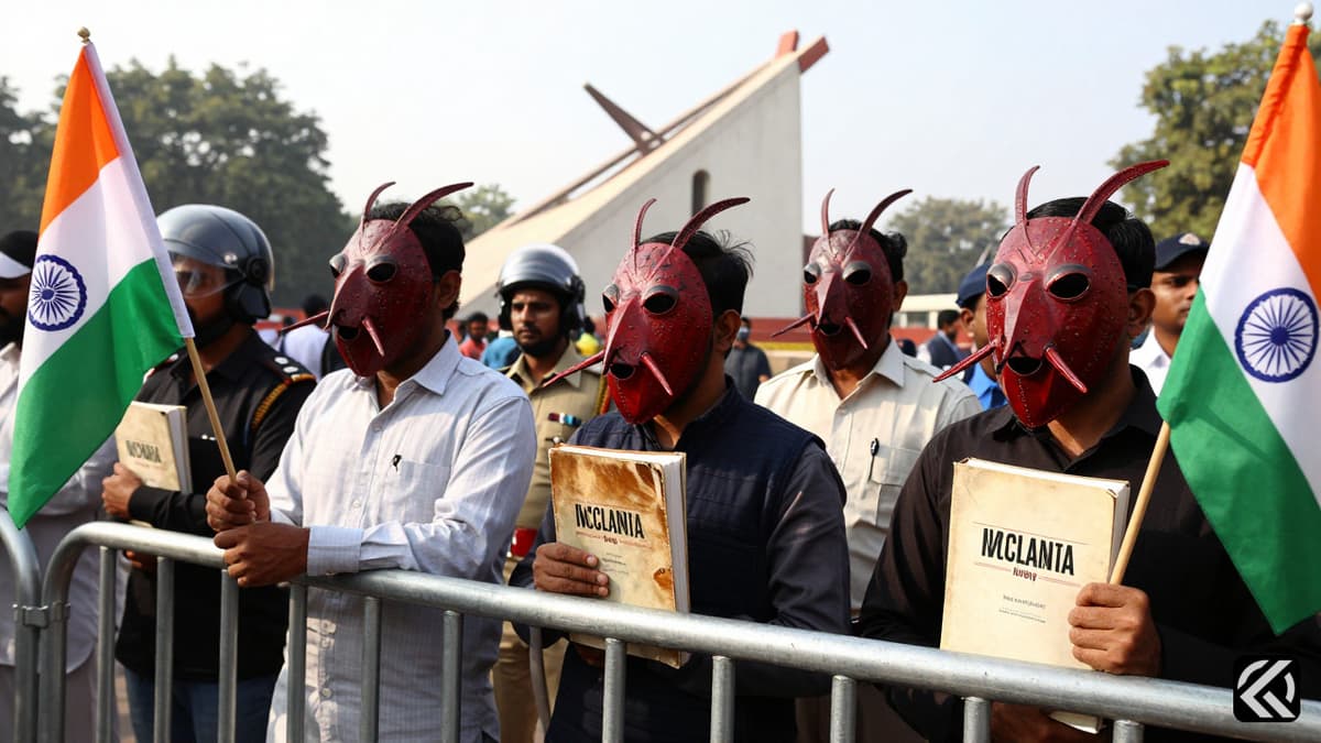 Delhi Youth Rally Against NEET Failures