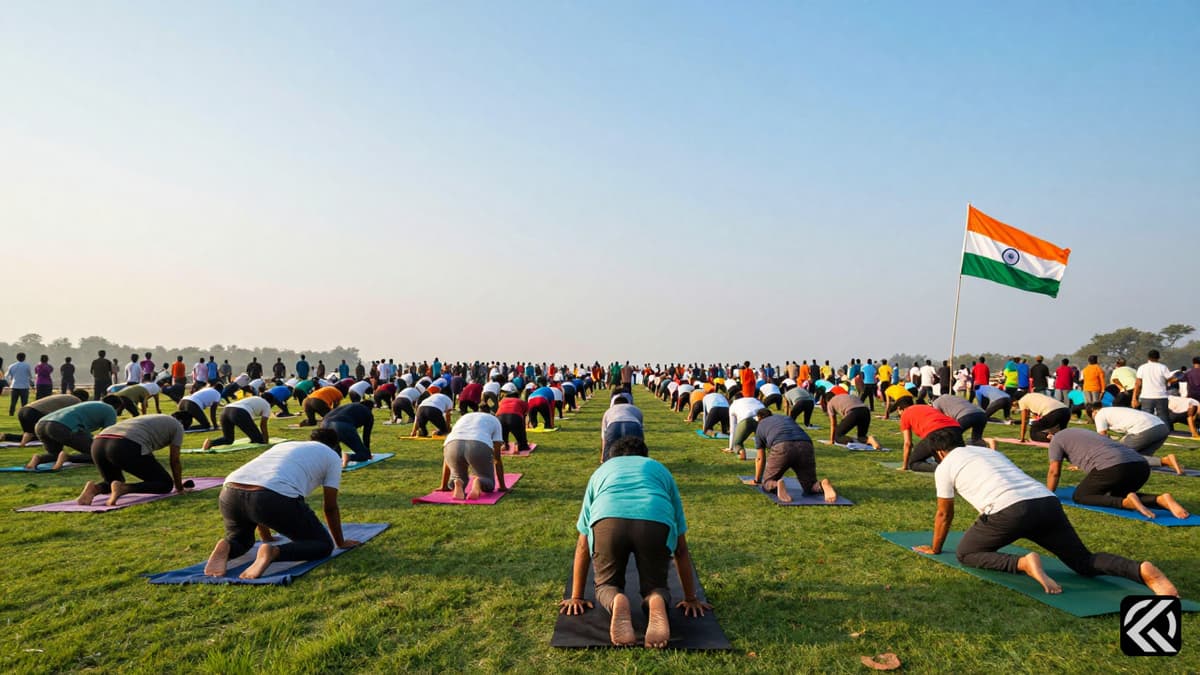 Narendra Modi Leads Global Yoga Celebrations on International Day of Yoga