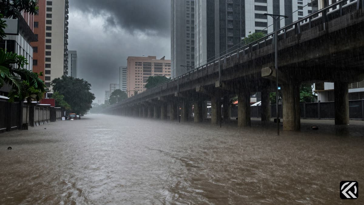 Mumbai Monsoon Fury: IMD Alert Sparks Trains Disruptions