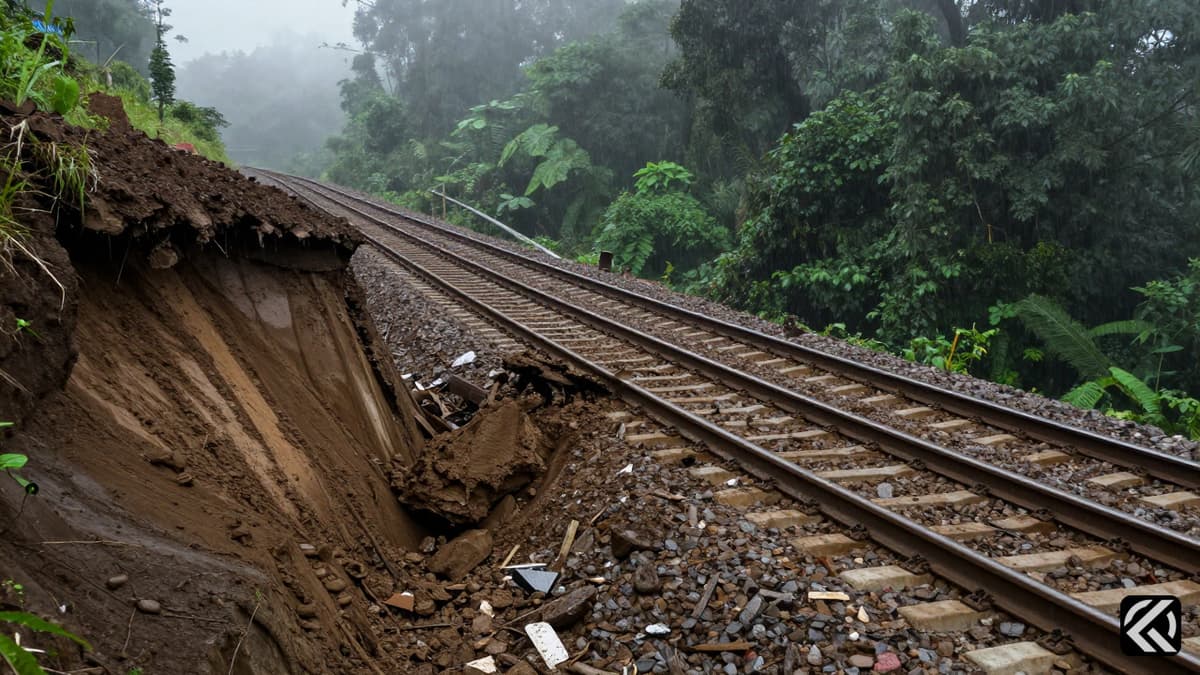 Mumbai-Pune Rail Chaos: Bhor Ghat Landslip Halts Services