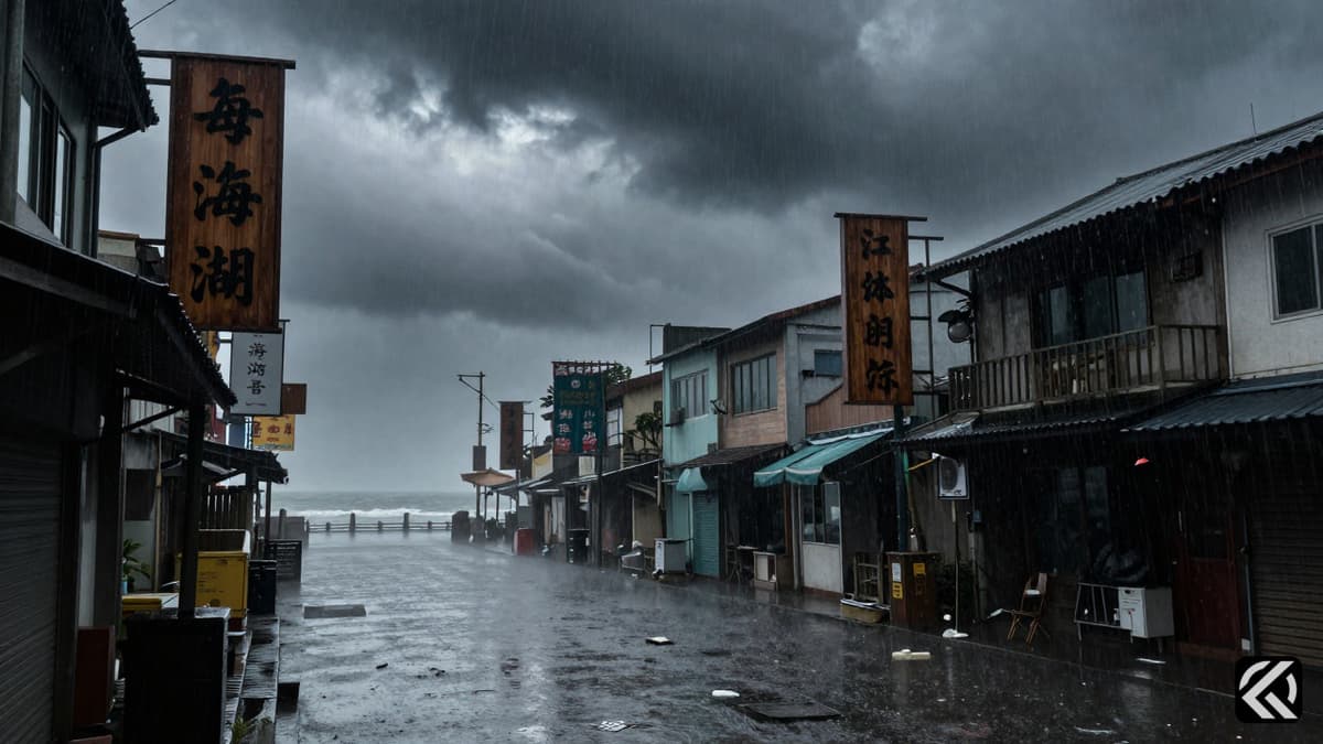 Typhoon Bavi Batters Zhejiang, Forcing Mass Evacuations
