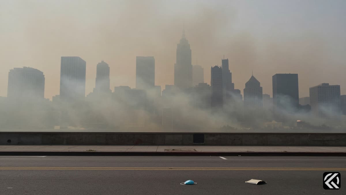 Ontario Wildfires Force US Cities Into Code Purple