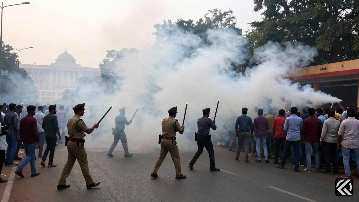 Delhi Crackdown: Government Negotiates With Protesters Near Parliament