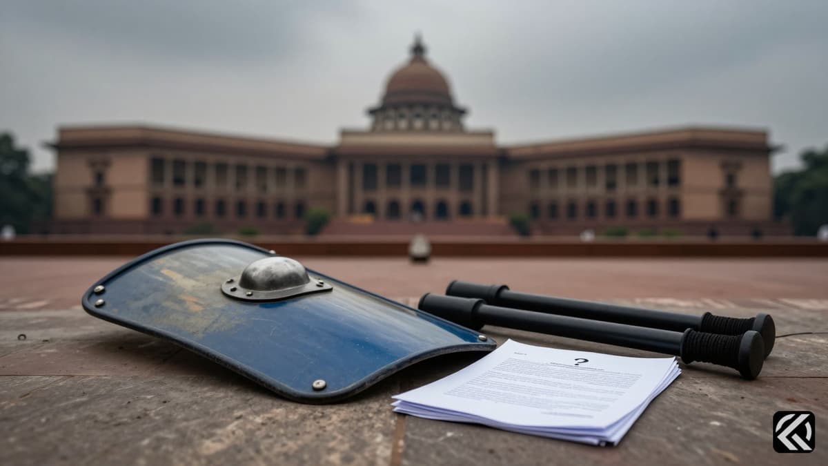 CRPF Probes Alleged Pellet Gun Use in Delhi