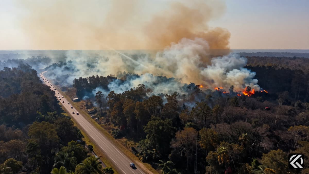 Europe Wildfires Crisis: 135,000 Evacuated in France and Spain