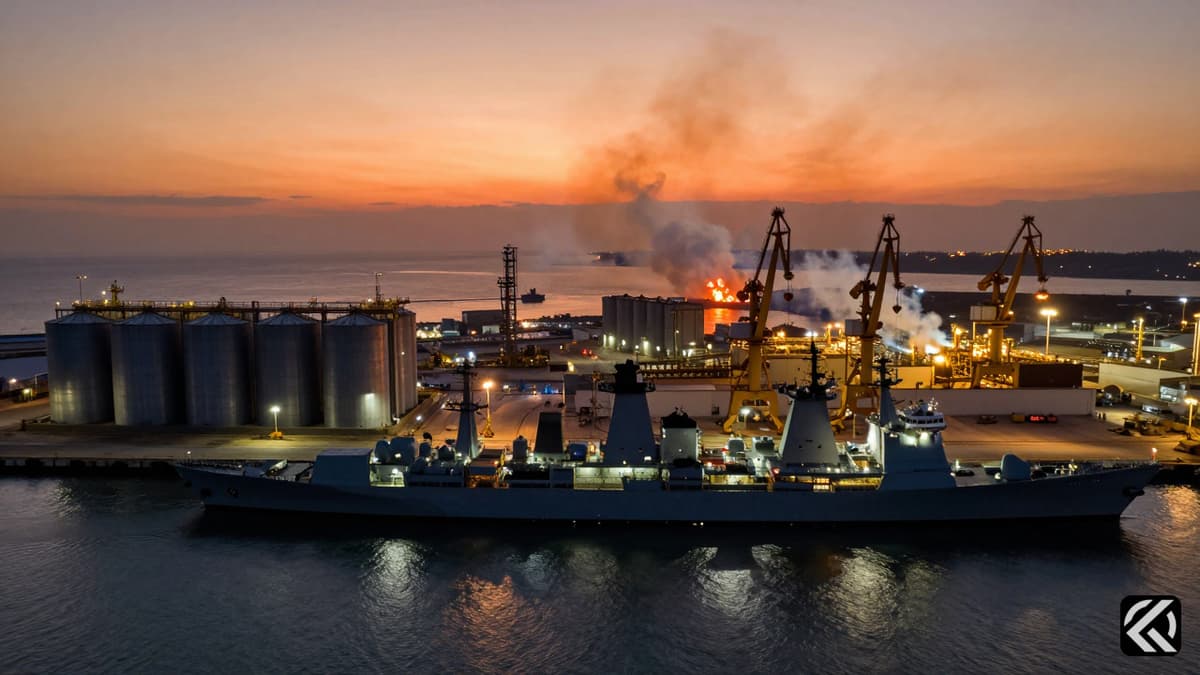 Ukraine Strikes Novorossiysk: Major Disruption for Russian Grain Exports