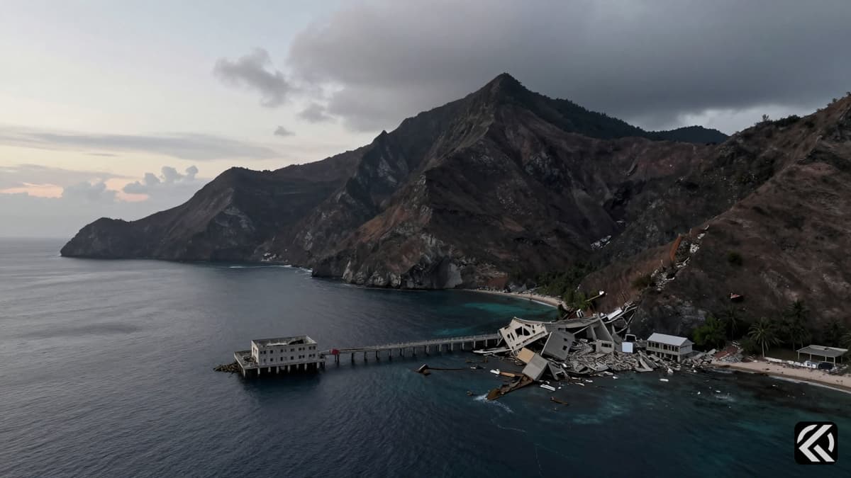 Devastating 7.7 Quake Hits Indonesia’s Flores Island